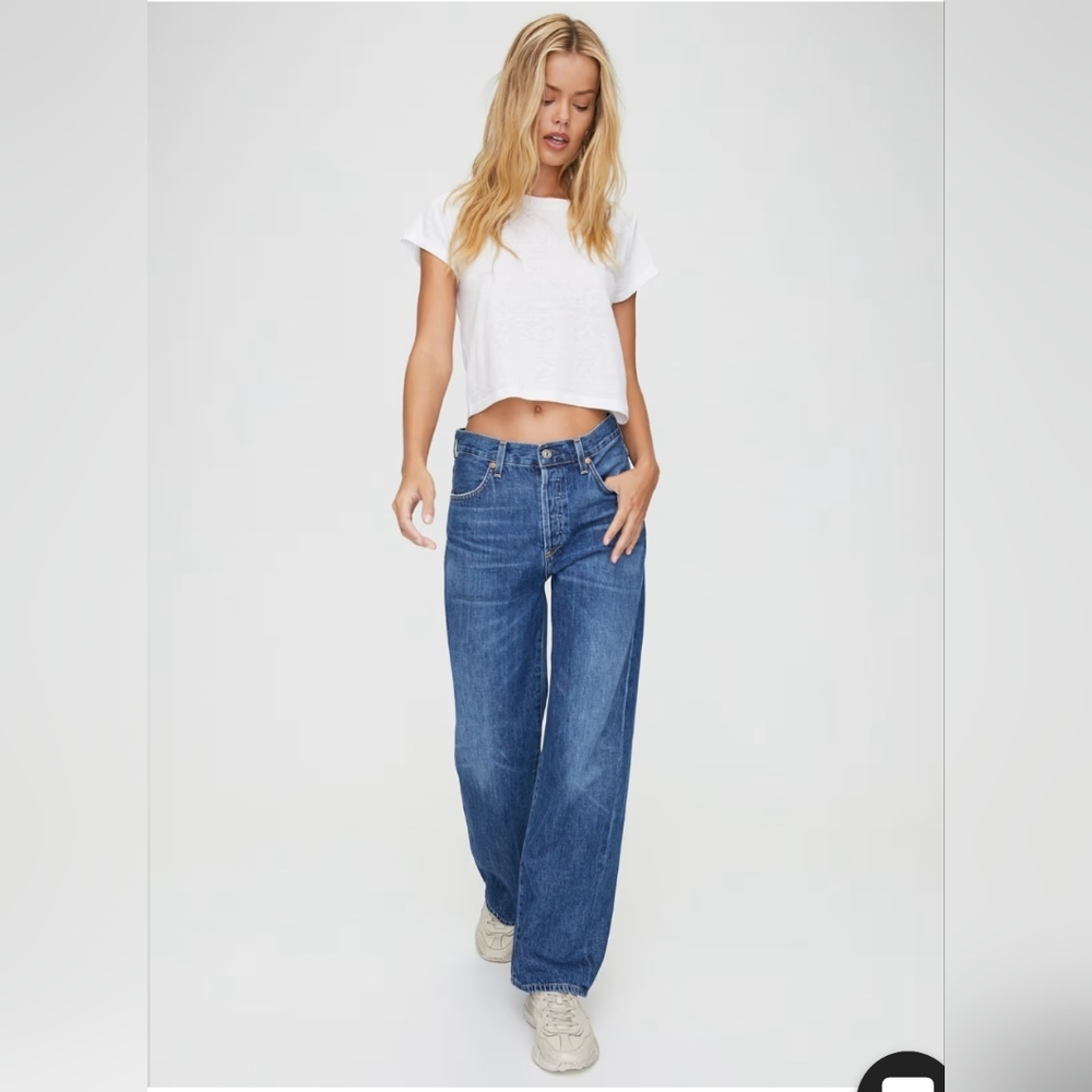 Citizens of humanity Flavie High waist wide leg 24